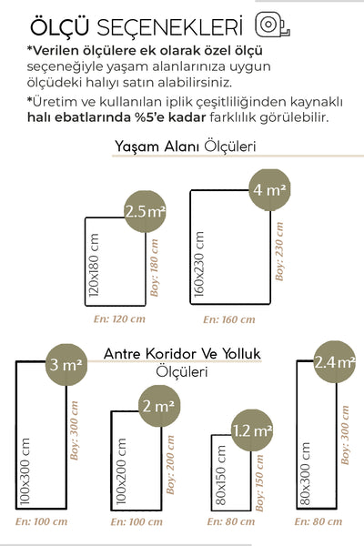 Cool Halı Lavita 13 Kiremit Kaymaz Tabanlı Makinede Yıkanabilir Kilim