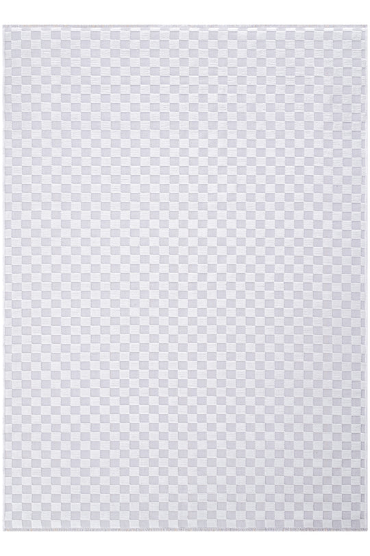 Cool Halı Alen 02 Krem Kaymaz Tabanlı Yıkanabilir Kilim