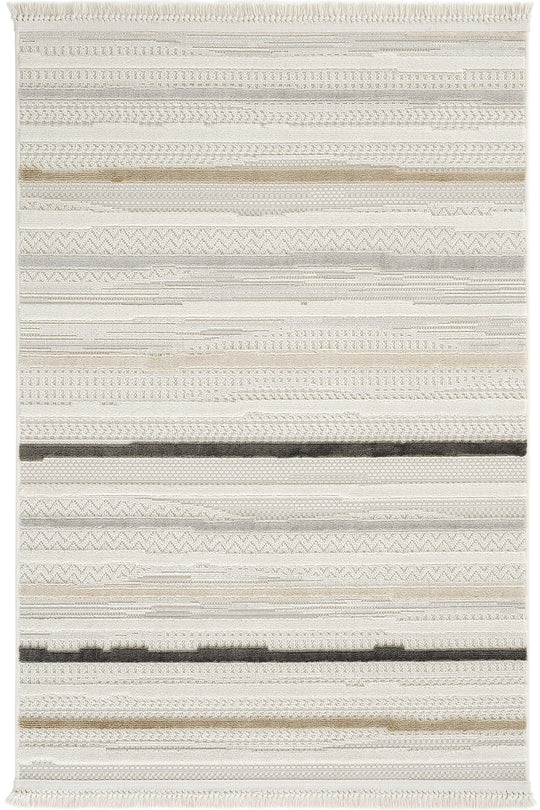 Cool Halı Ares 8803 Bej Modern Kesme Salon Halısı