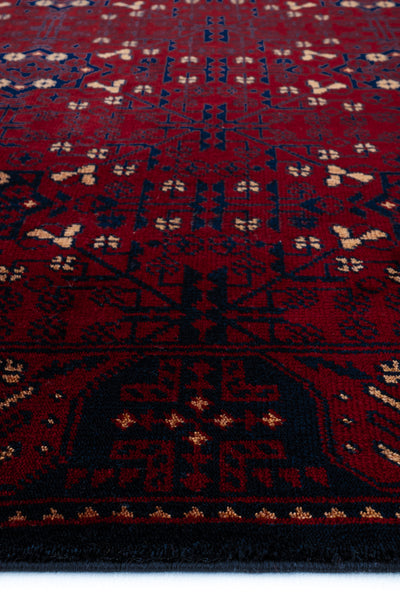Cool Halı Beyoğlu 952 Kırmızı Afgan / Yağcıbedir Desenli Özel Tezgah Uşak Halısı