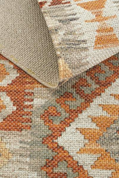 Cool Halı Marin 06 Bej Terra Çift Taraflı Yıkanabilir Kilim