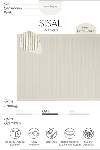 Cool Halı Oslo M104 Sisal Halı