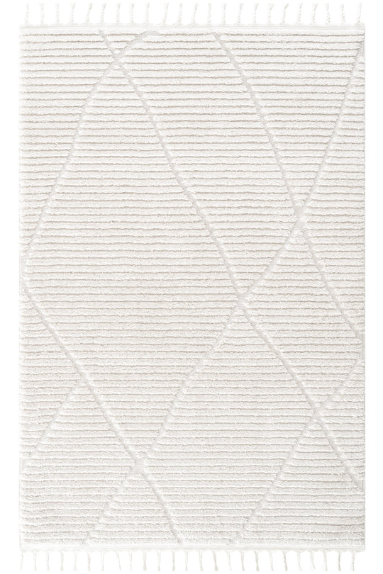 Cool Halı Palazzo PLZ 07 Krem Yumuşak Ve Parlak Tuşeli İskandinav Halı