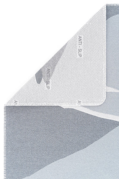 Cool Halı Perla Neo PRN 09 Gri Beyaz Yıkabilir Modern Pamuk Kilim