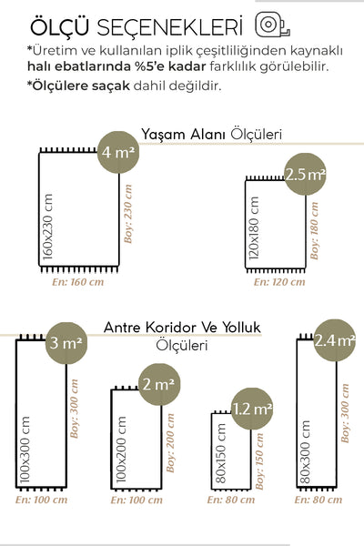 Cool Halı Perla PR 06 Natural Çift Taraflı Yıkanabilir Kilim