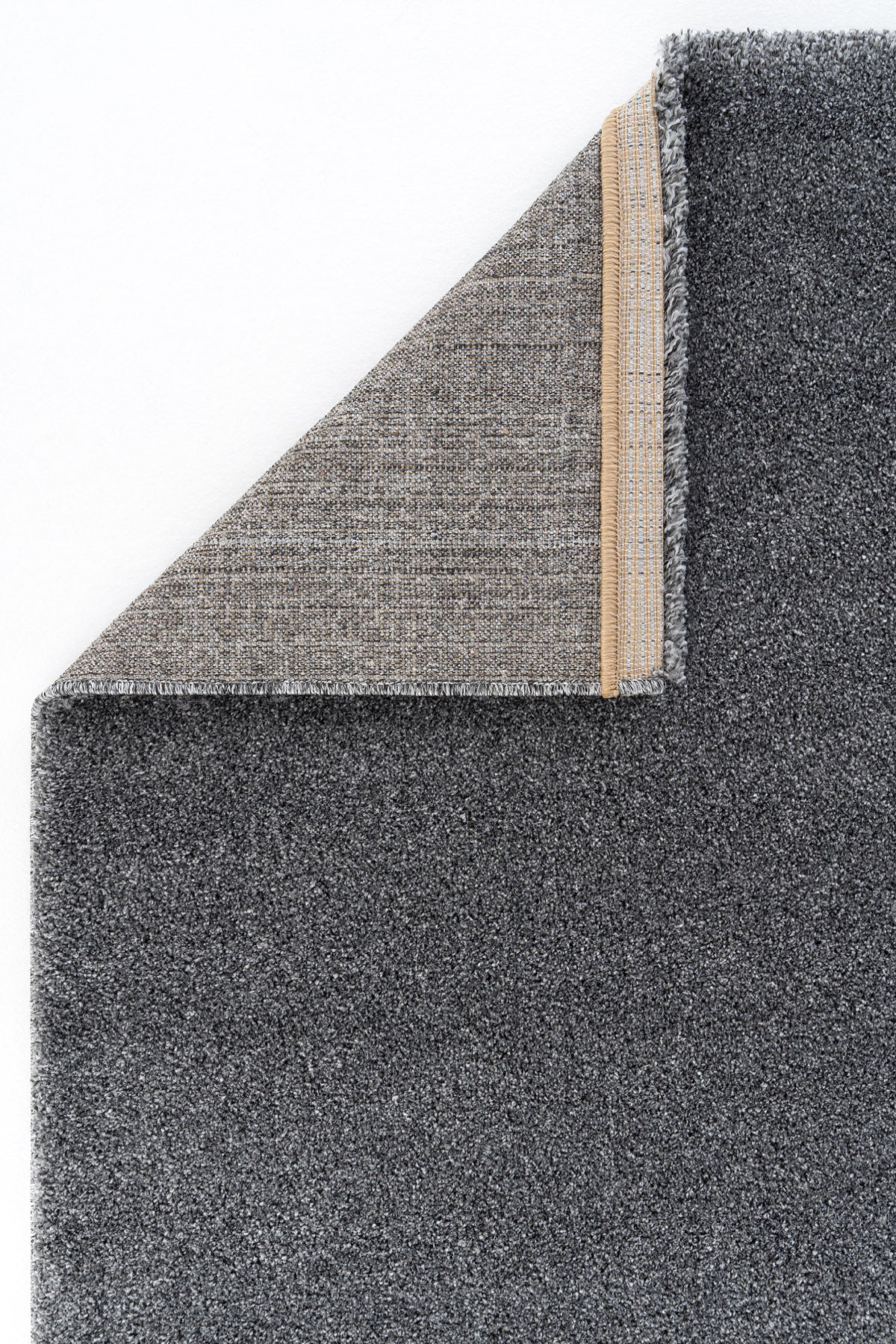 Cool Halı Plain Antrasit Yumuşak Dokulu Modern Kesme Halı