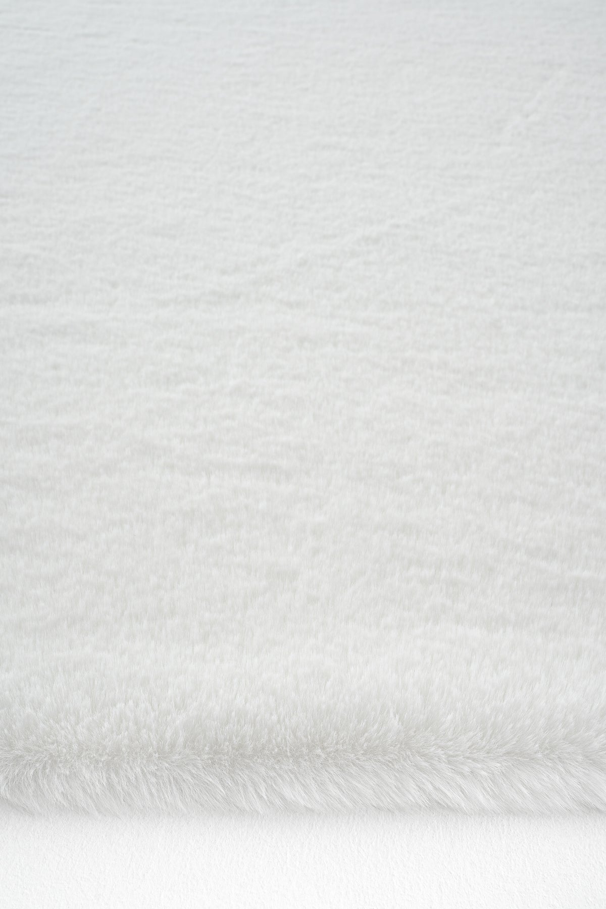Cool Halı Siesta SST Beyaz Yumuşak Tüylü Yıkanabilir Post Halı