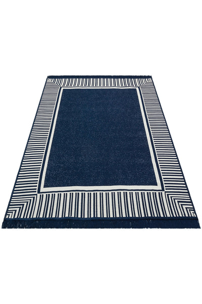 Cool Halı Perla PR 13 Marine Çift Taraflı Yıkanabilir Kilim