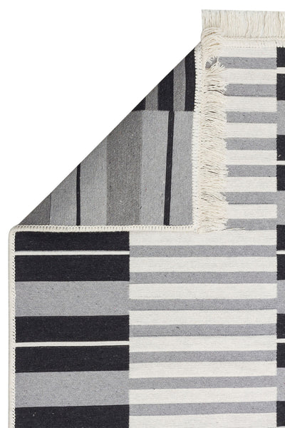 Cool Halı Perla PR 16 Gri Çift Taraflı Yıkanabilir Kilim
