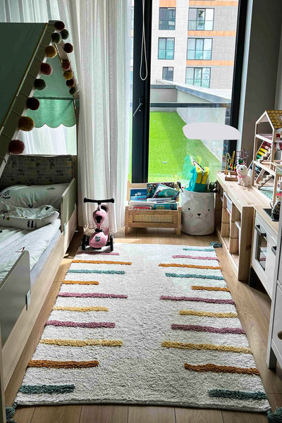 Cool Halı Cool Cotton CCN 03 Multy Yıkanabilir Bebek Halısı