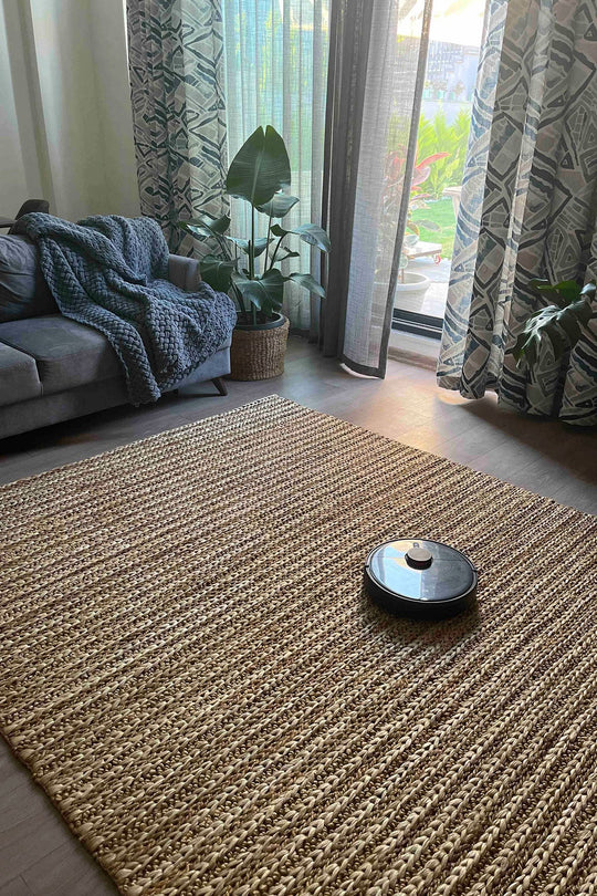 Cool Halı Naturals 1152 Natural Doğal Jüt Örgü Halı