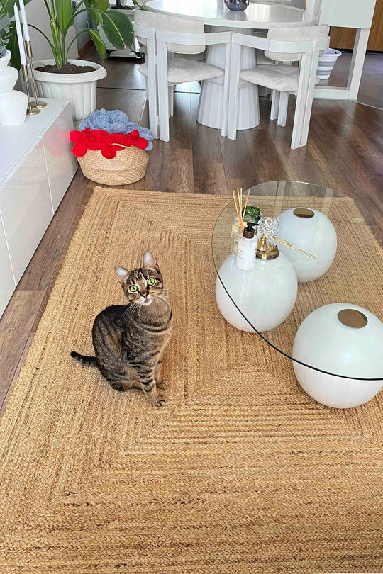 Cool Halı Vime 10 Natural Jüt Halı