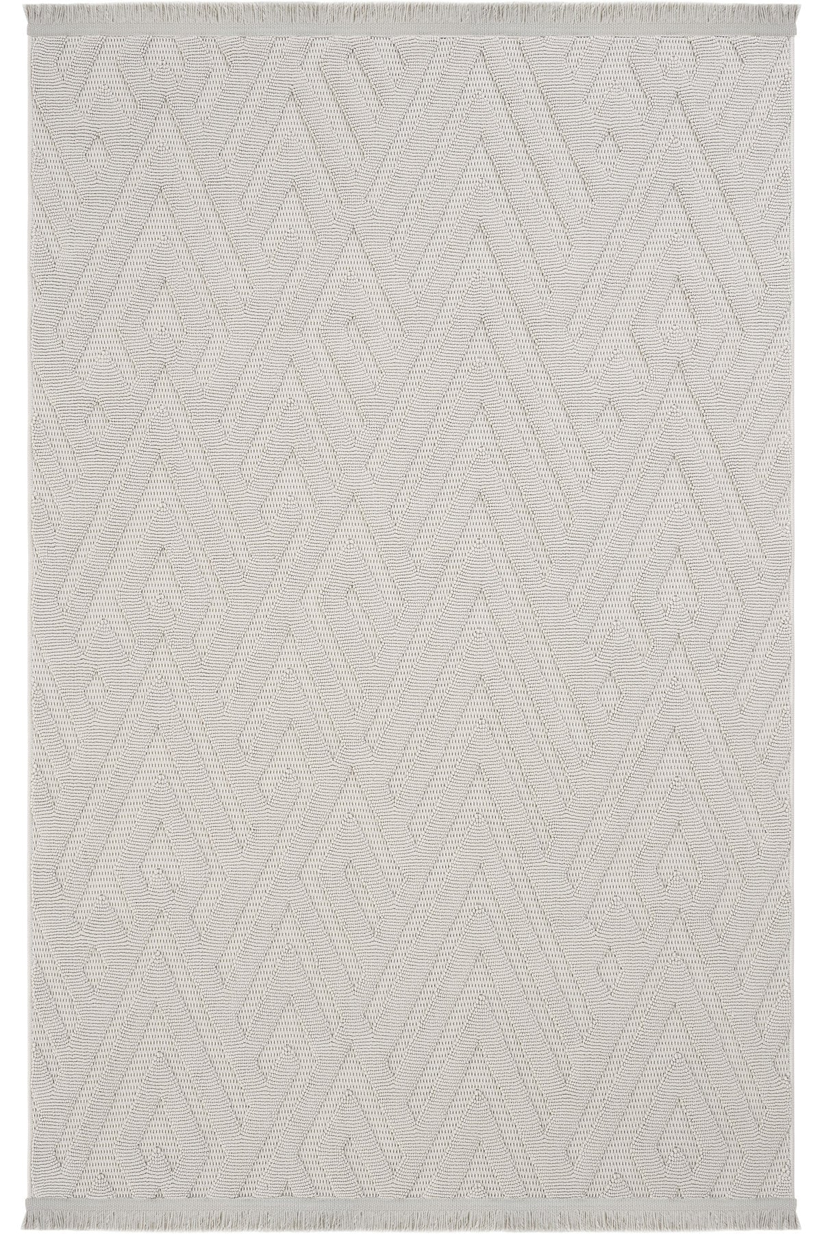 Cool Halı Wood 1118 Gri Bukle Dokuma Modern Halı