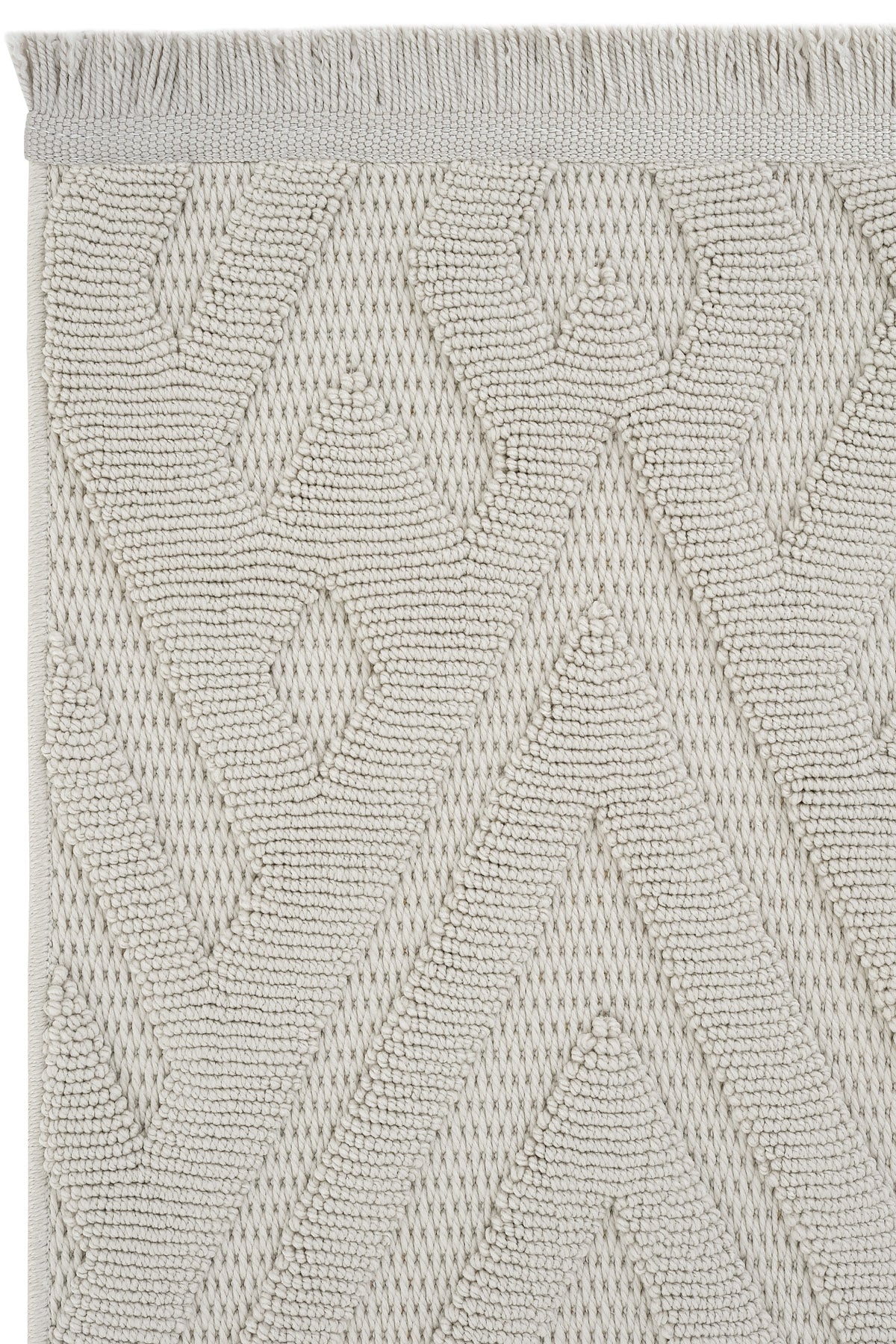 Cool Halı Wood 1118 Gri Bukle Dokuma Modern Halı