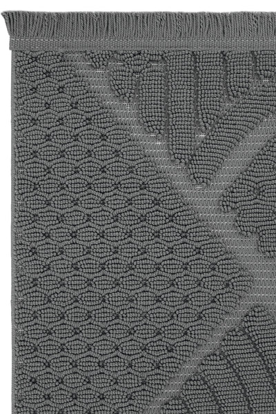 Cool Halı Wood 1119 Antrasit Bukle Dokuma Modern Halı