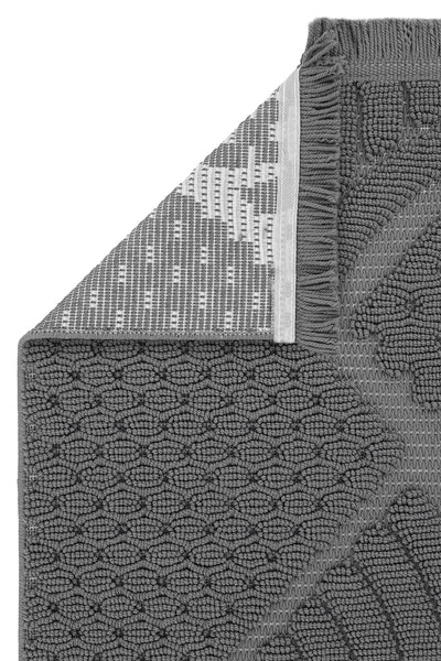 Cool Halı Wood 1119 Antrasit Bukle Dokuma Modern Halı