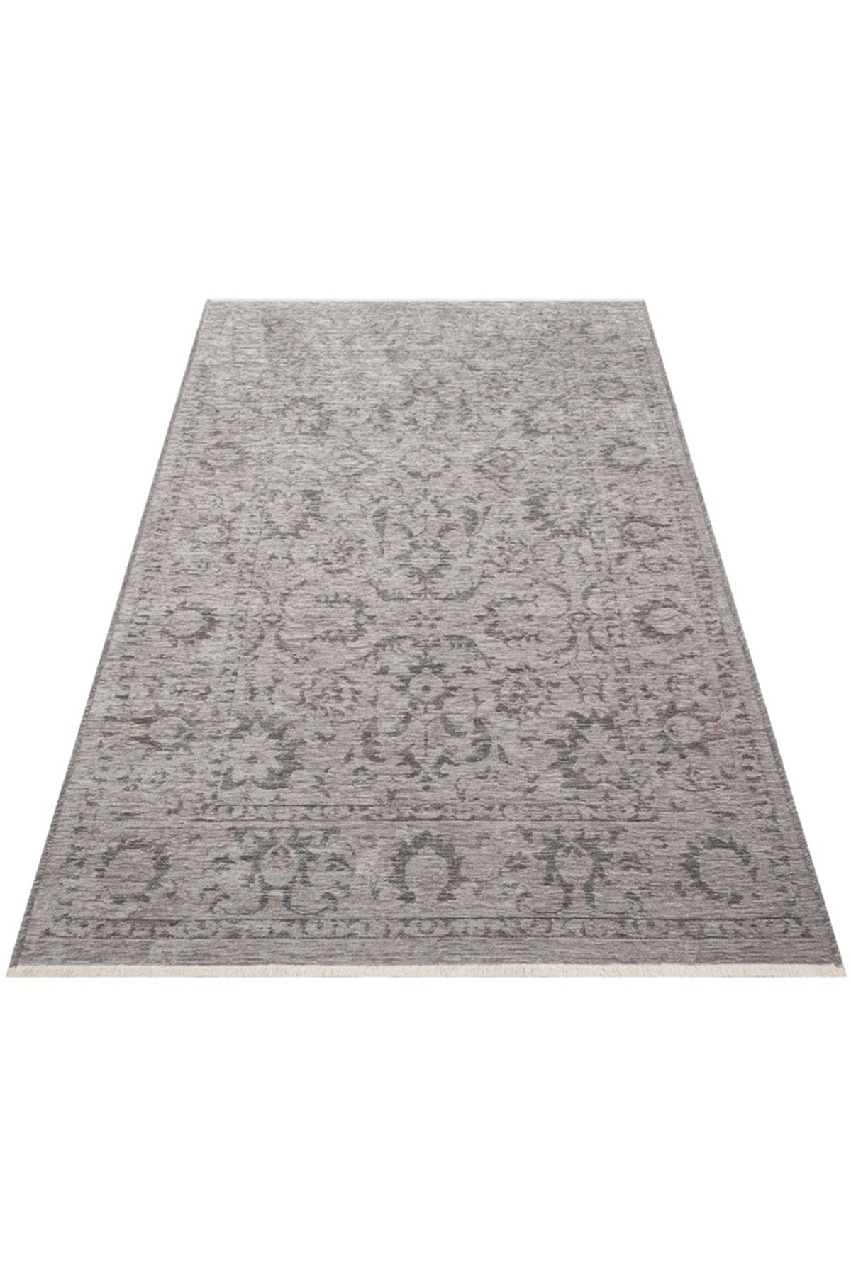 Cool Halı Azelia 03 Gri Kaymaz Taban Şönil Kilim | Cool Halı