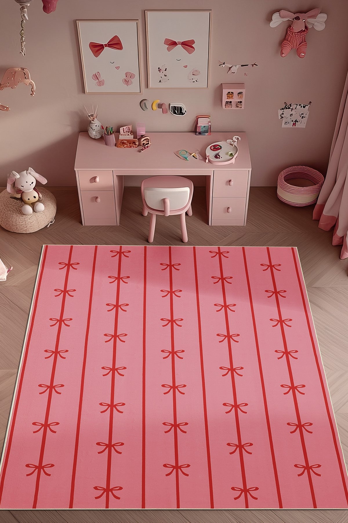 Cool Halı Bonita 202 Pembe Çocuk Halısı