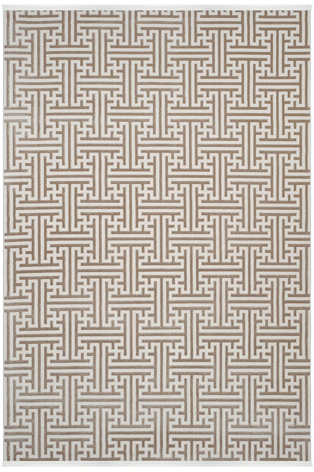 Cool Halı Lena 1128 Krem Vizon Modern Akrilik Halı