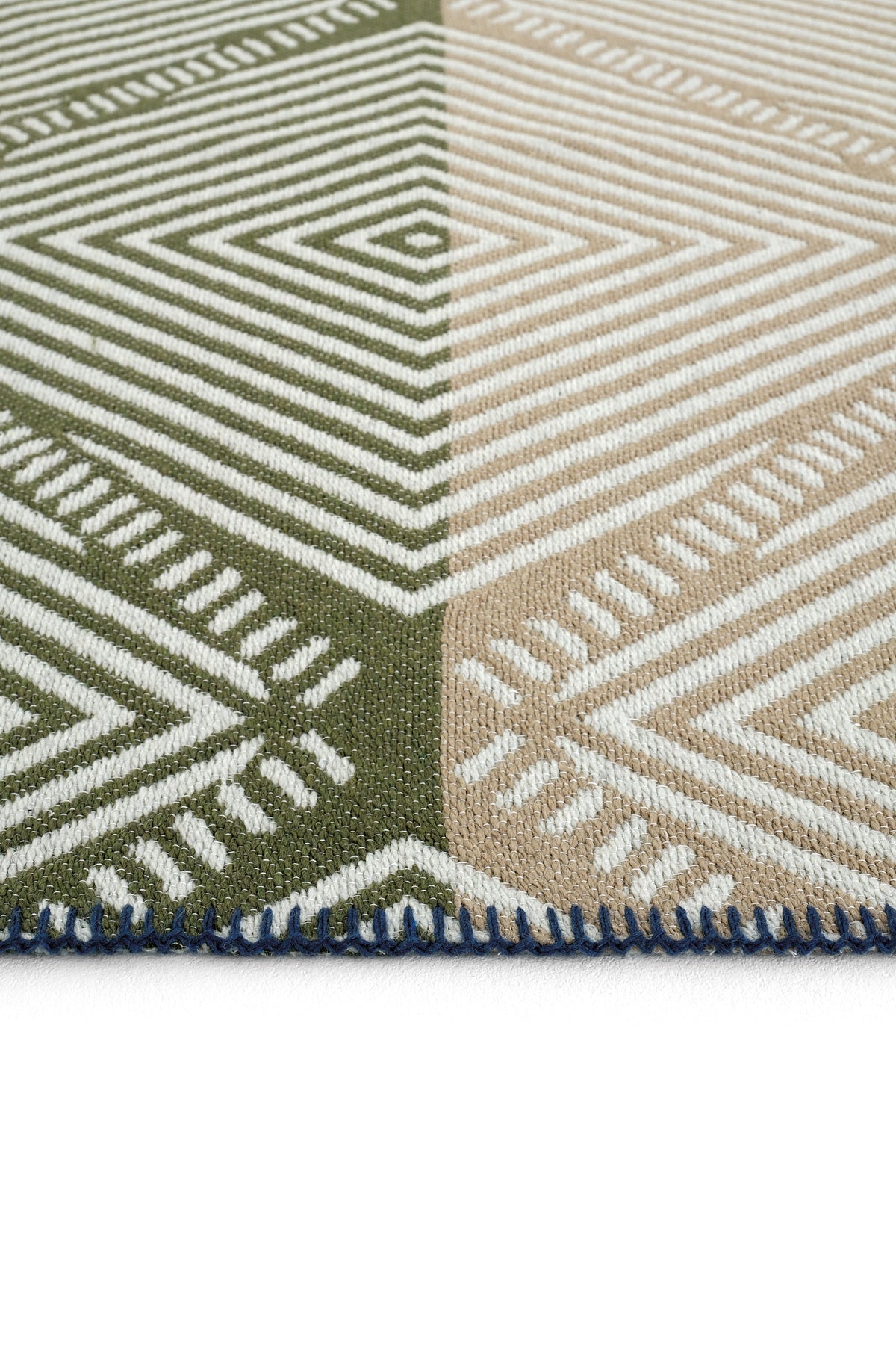 Cool Halı Lovely 2412A Renkli Makinede Yıkanabilir Çift Taraflı Kilim