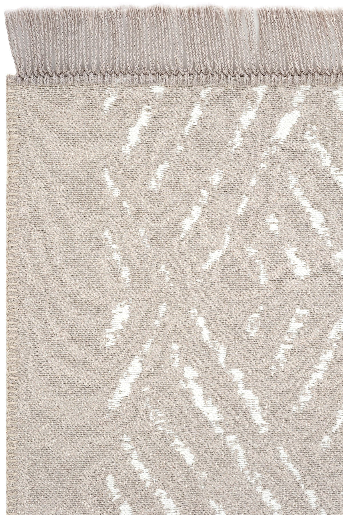 Cool Halı Bej Makinede Yıkanabilir Çift Taraflı Kilim | Cool Halı