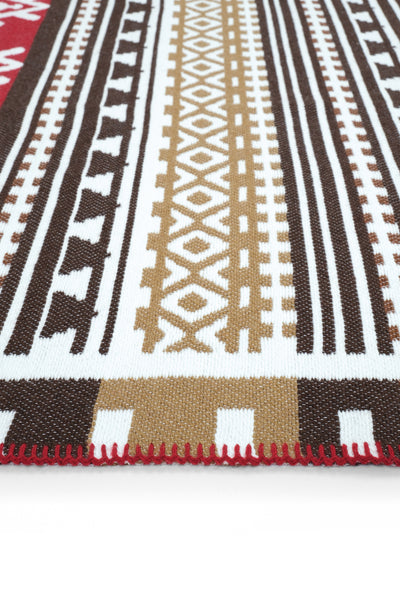 Cool Halı Lovely 293A Renkli Makinede Yıkanabilir Çift Taraflı Kilim