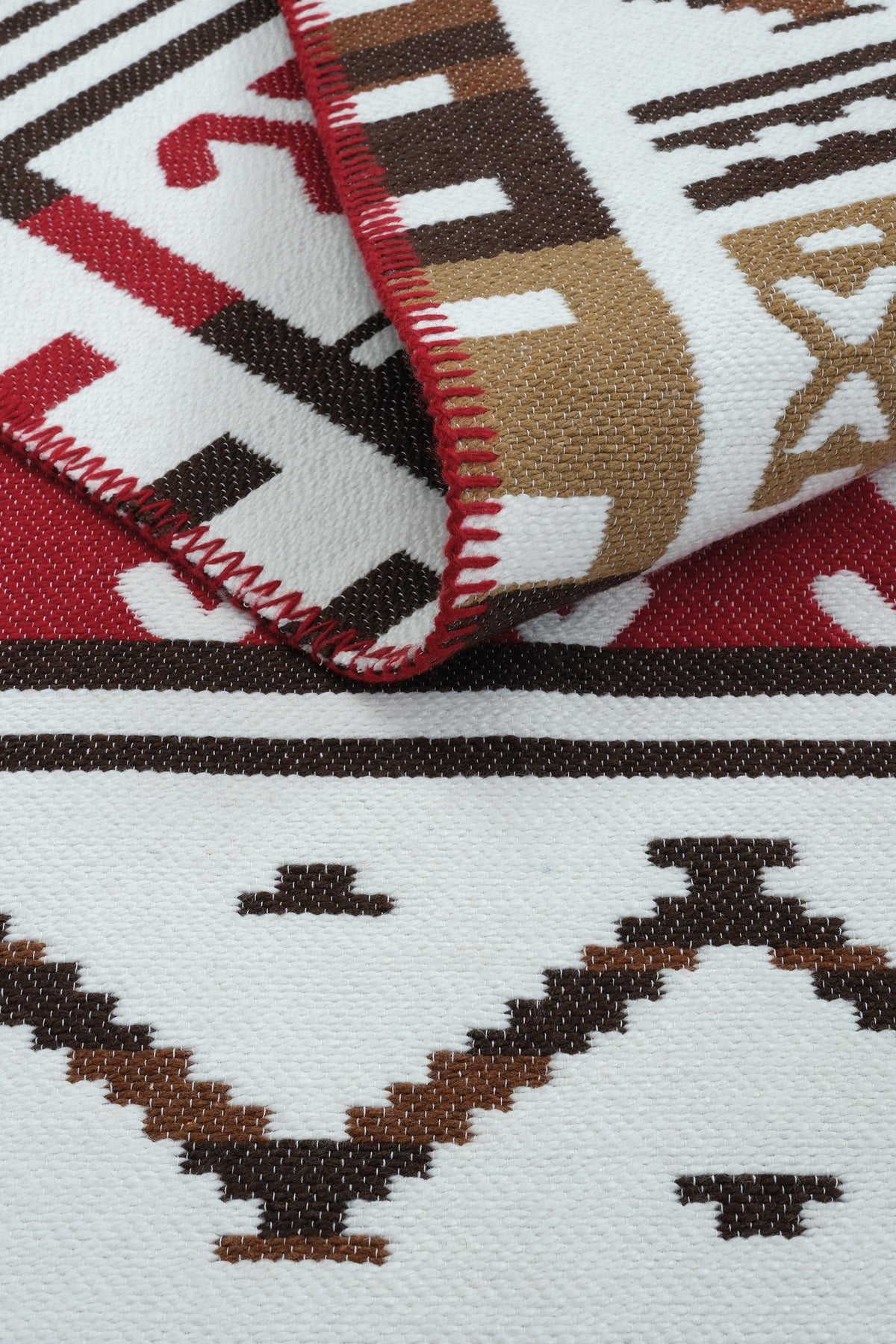 Cool Halı Lovely 293A Renkli Makinede Yıkanabilir Çift Taraflı Kilim