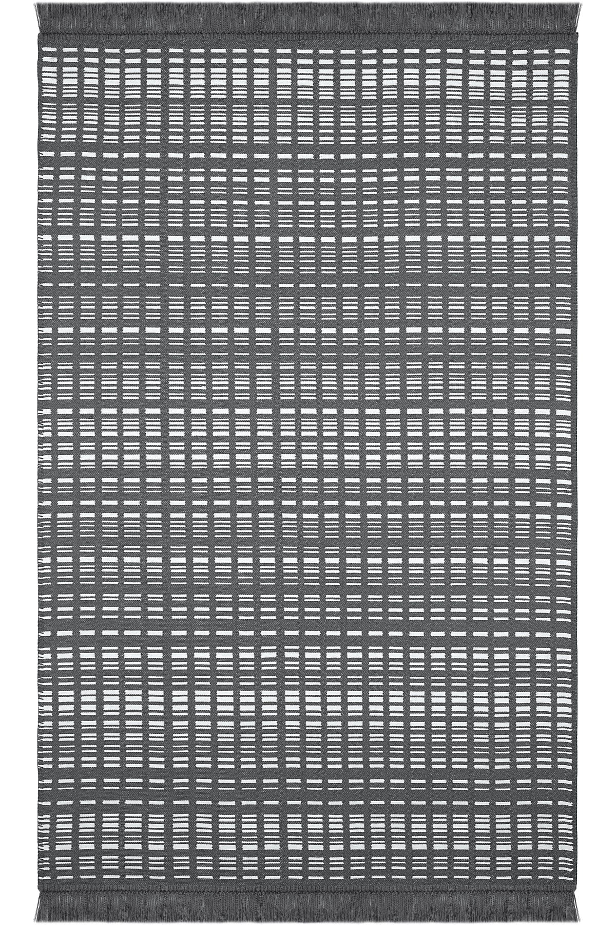 lilo3838様一枚 Cool Halı Lovely Grid Desenli Yıkanabilir Çift Taraflı Kilim