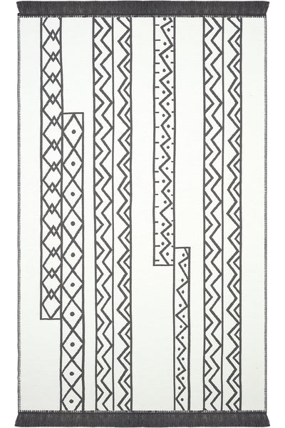 Cool Halı Lovely 300A Renkli Makinede Yıkanabilir Çift Taraflı Kilim