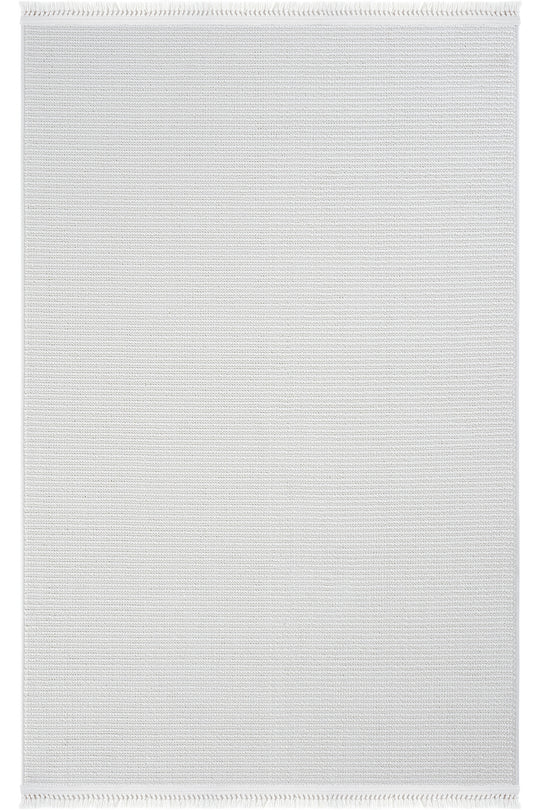 Cool Halı Olinda 1101 Beyaz İskandinav Kesme Halı