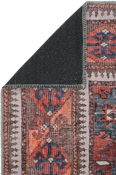 Cool Halı Private Bordo Krem Vintage Halı