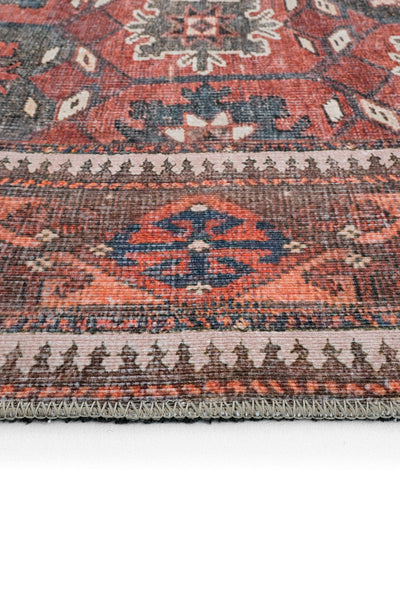 Cool Halı Private Bordo Krem Vintage Halı
