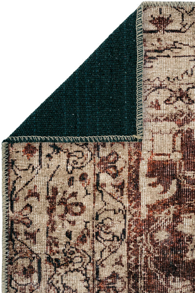 Cool Halı Private 61-048 Bordo Renkli Vintage Halı