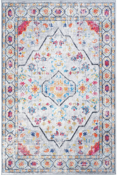 Cool Halı Private 61-092 Gri Renkli Vintage Halı