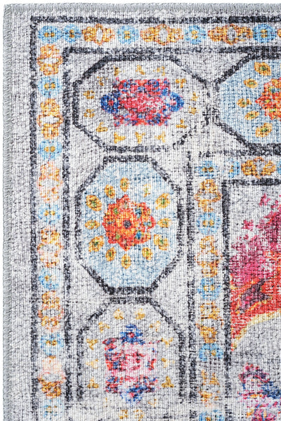 Cool Halı Private 61-092 Gri Renkli Vintage Halı