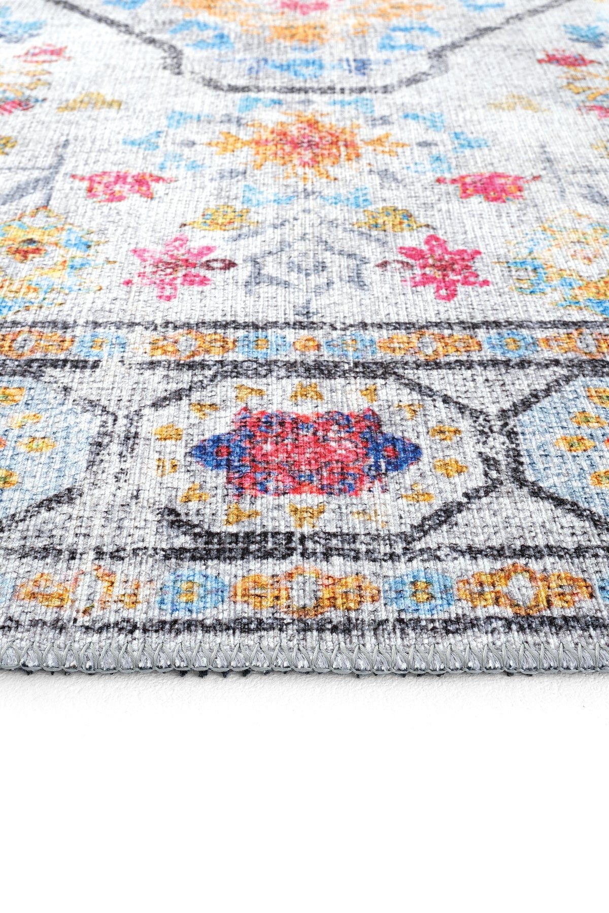Cool Halı Private 61-092 Gri Renkli Vintage Halı