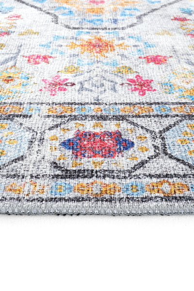 Cool Halı Private 61-092 Gri Renkli Vintage Halı