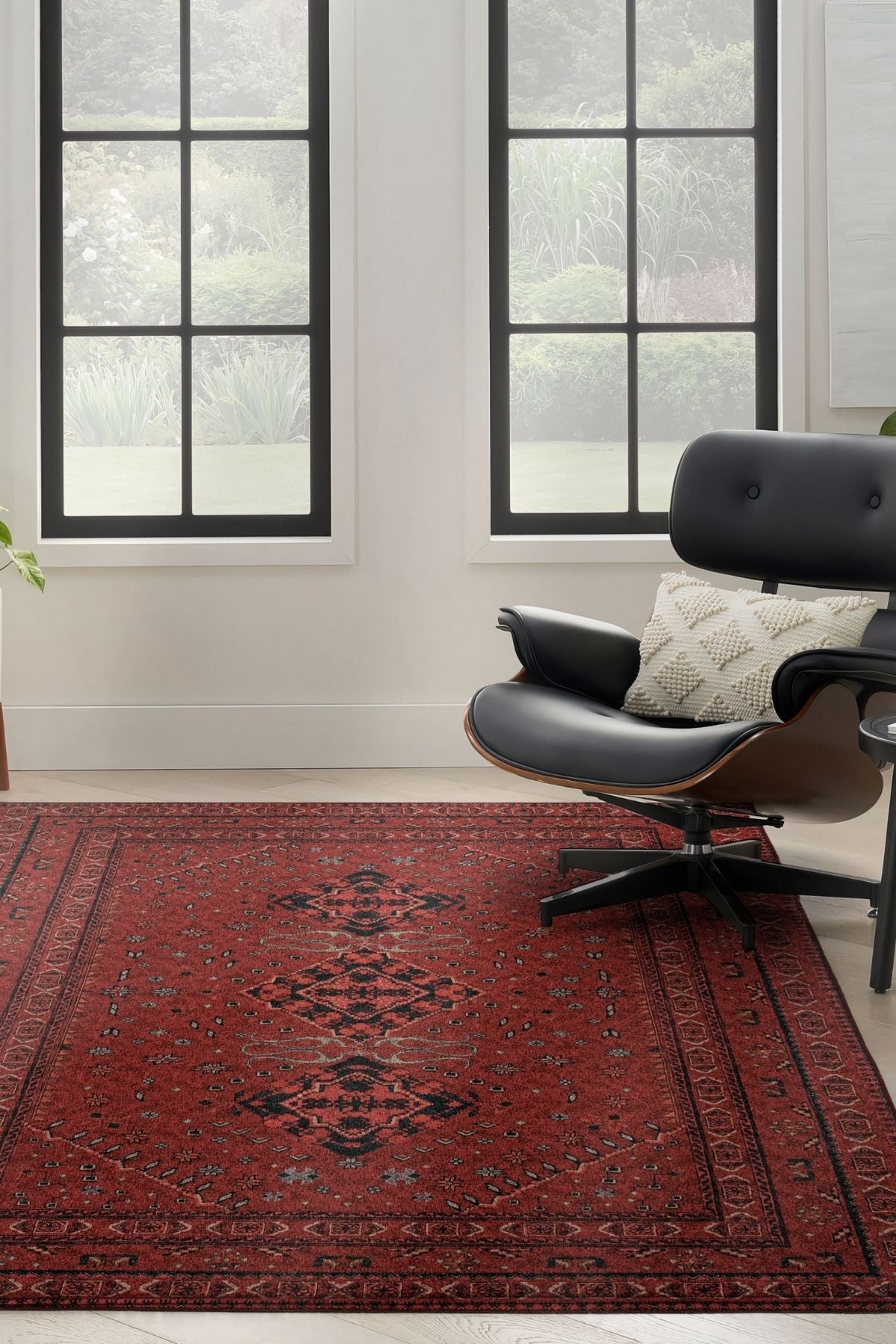 Cool Halı Private Koyu Bordo Vintage Halı