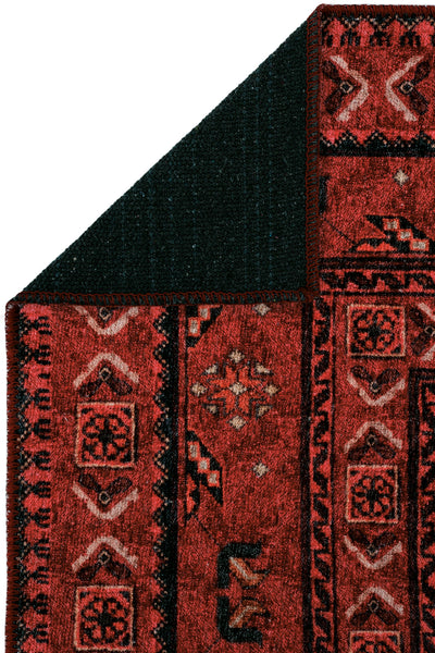 Cool Halı Private 61-078 Koyu Bordo Vintage Halı