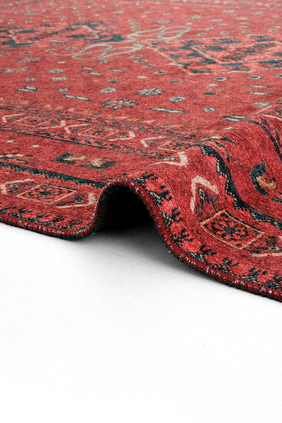 Cool Halı Private 61-078 Koyu Bordo Vintage Halı