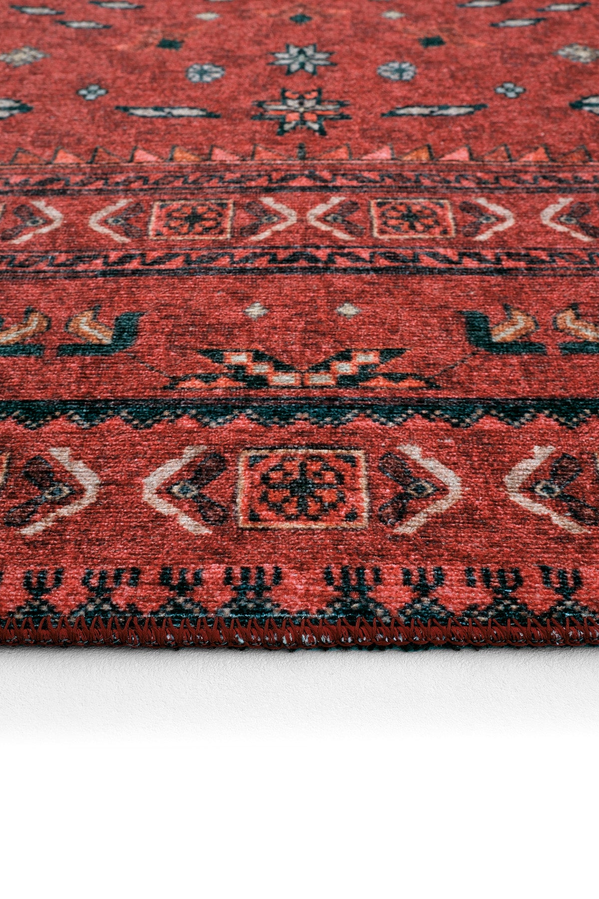Cool Halı Private 61-078 Koyu Bordo Vintage Halı