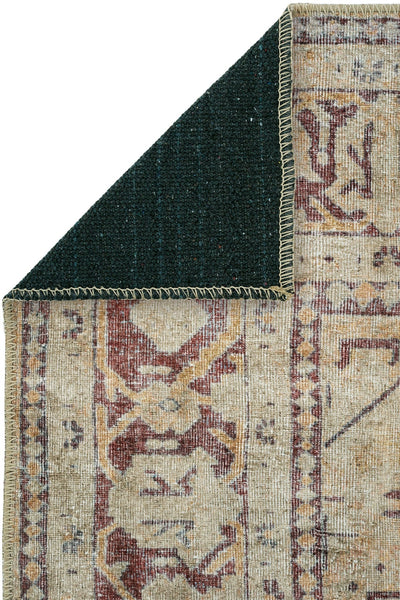 Cool Halı Private Krem Bordo Dijital Baskı Vintage Halı