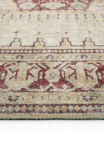 Cool Halı Private Krem Bordo Vintage Halı