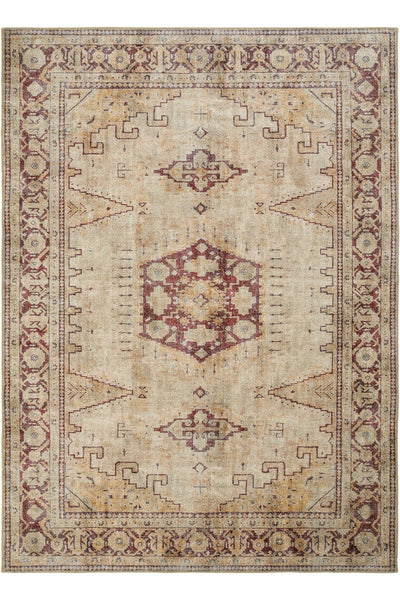 Cool Halı Private Krem Bordo Vintage Halı