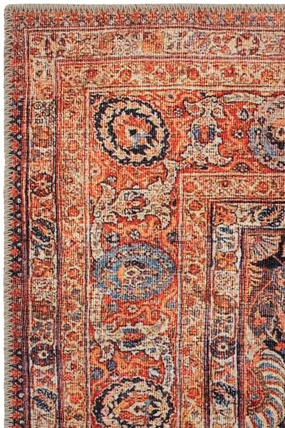 Cool Halı Private 50-041 Turuncu Kiremit Vintage Halı