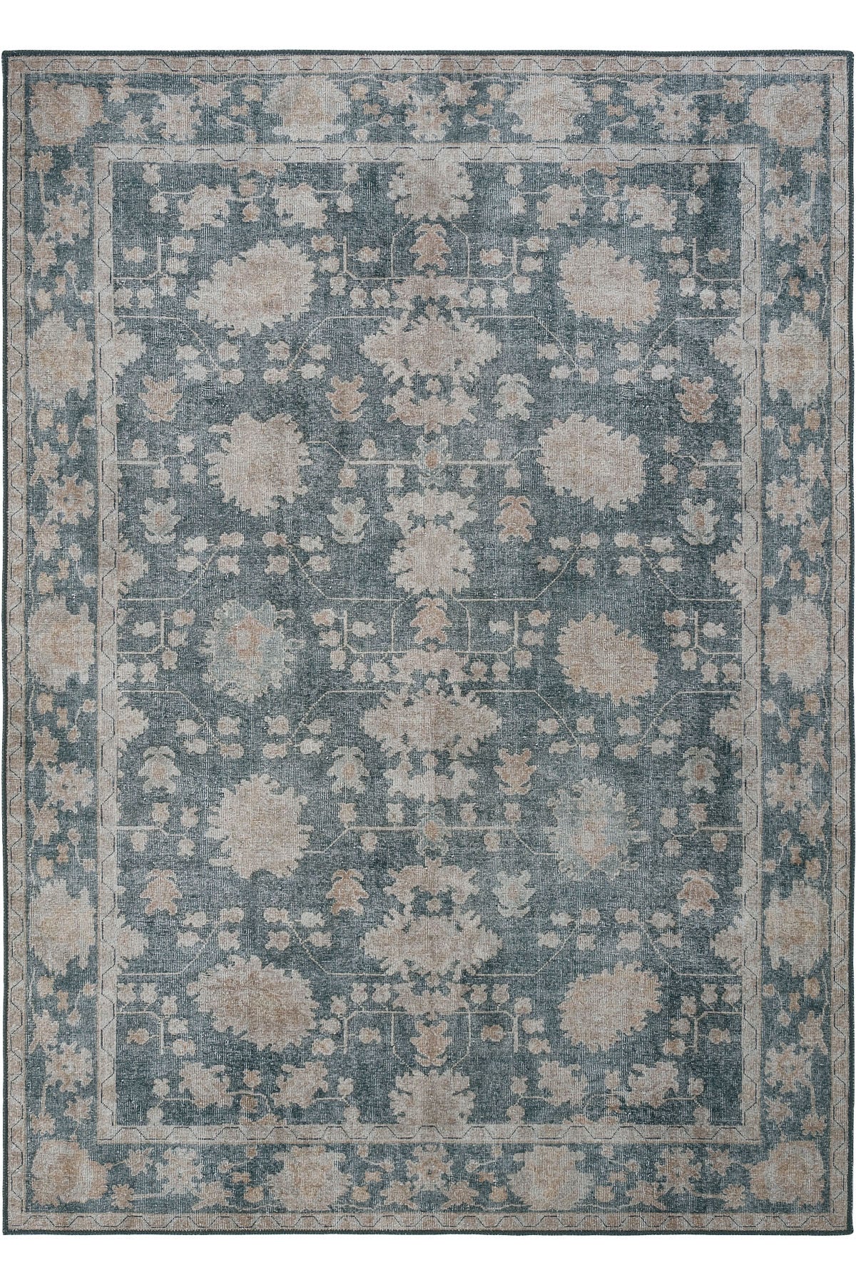 Cool Halı Private 30-195 Yeşil Vintage Halı
