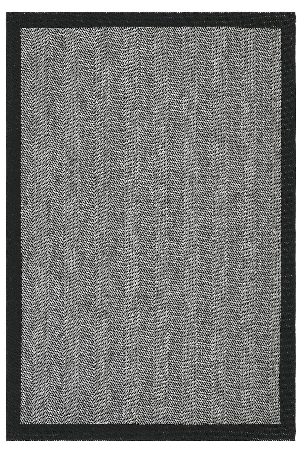 Cool Halı Smart 2006 Siyah Kaymaz Tabanlı Yıkanabilir Kilim