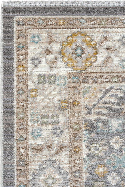 Cool Halı Zaraf 306 Krem Gri Vintage Halı