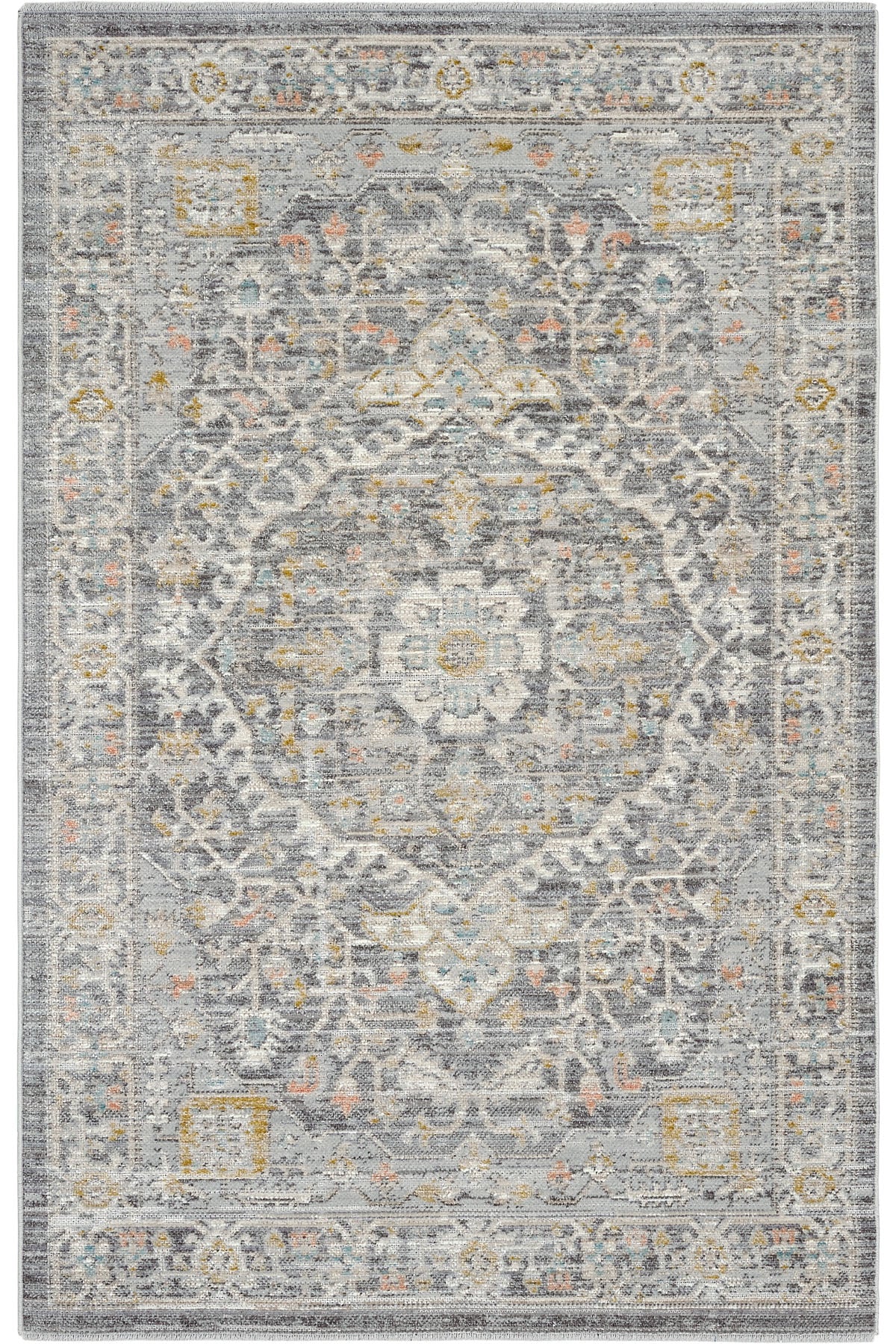 Cool Halı Zaraf 307 Krem Gri Vintage Halı