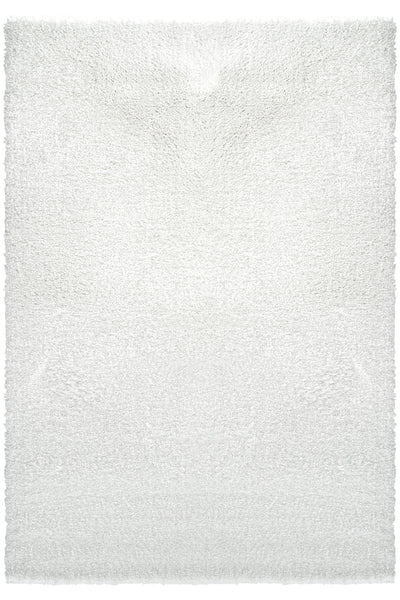 Cool Halı Soft 8001 Beyaz Yuvarlak Yumuşak Dokulu Kolay Temizlenir Halı